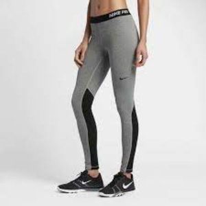 Nike Hyper Pro Warm Gray Leggings Tights L